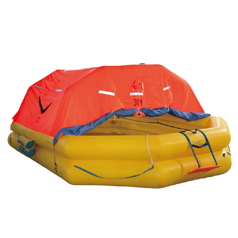 Ukuphosa Uhlobo lwe-Tpu Composite Adhesive Inflatable Life Raft